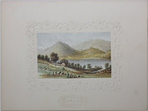 Abraham Le Blond. Ulleswater. No. 55. Baxter print. 1849-1854.