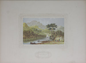 Abraham Le Blond. Loch Katrine, Scotland (from the Album). Baxter print. 1849-1854.