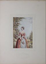 Load image into Gallery viewer, Abraham Le Blond. The Rose. Baxter print. 1849-1854.
