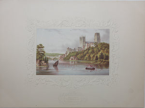 Abraham Le Blond. Durham Cathedral. Baxter print. 1849-1854.
