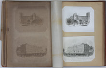 Load image into Gallery viewer, Joseph Thomas Wood, publisher. Front View of Buckingham Palace the Residence of Queen Victoria. Enamel card. Circa 1851.
