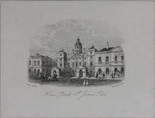 Load image into Gallery viewer, Joseph Thomas Wood, publisher. Horse Guards, St. James&#39;s Park. Enamel card. Circa 1851.
