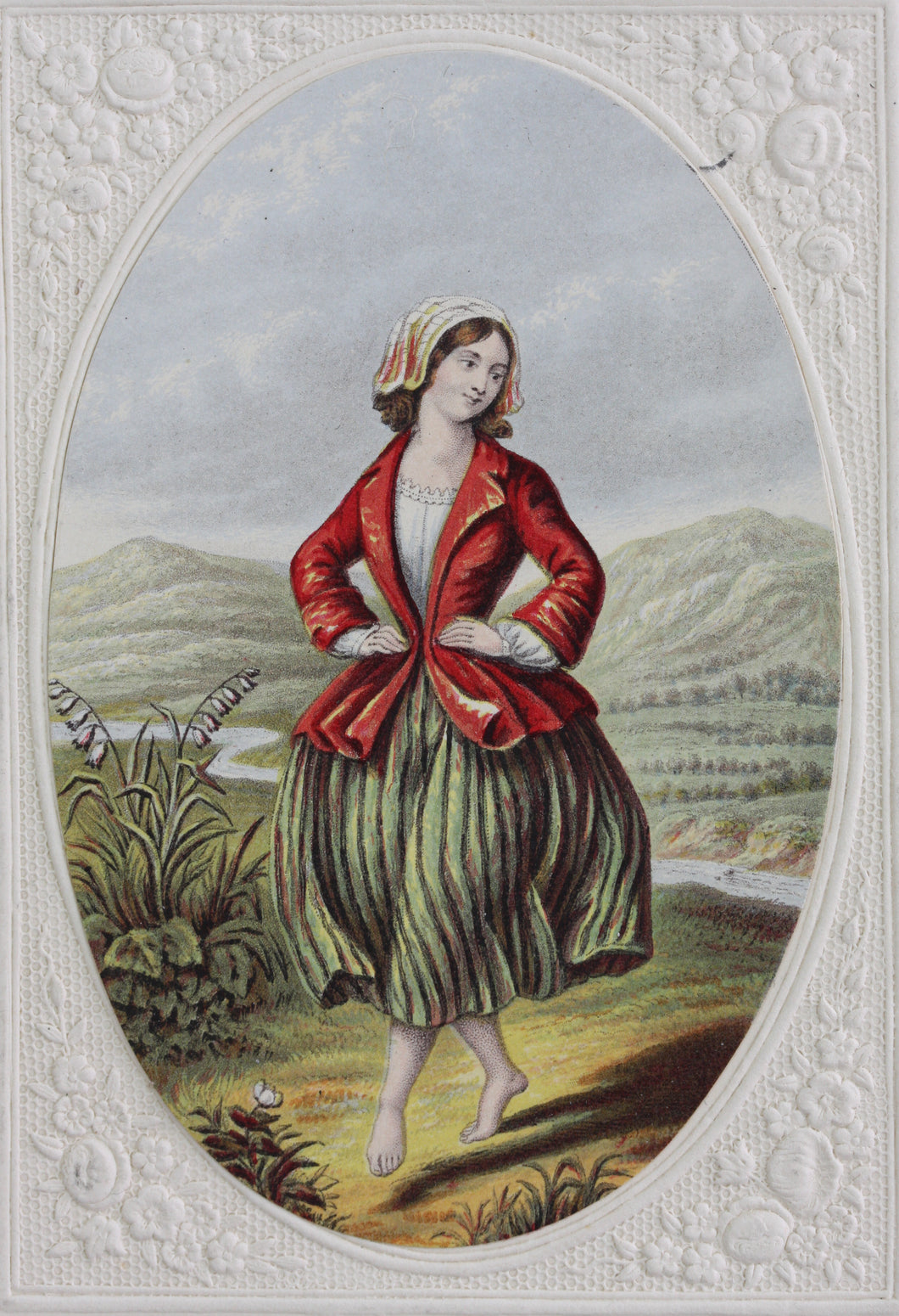 Abraham Le Blond. The Dancing Colleen. Baxter print. 1849-1854.
