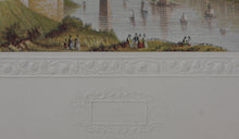 Load image into Gallery viewer, Abraham Le Blond. The Britannia Bridge.  Baxter print. 1850-1854.
