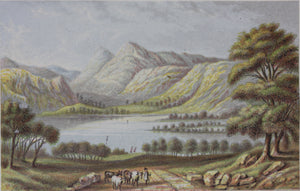 Abraham Le Blond. Head of Windermere. Baxter print. 1849-1854.