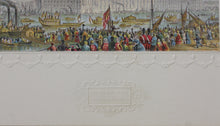 Load image into Gallery viewer, Abraham Le Blond . The New Houses of Parliament. Baxter print. 1852.

