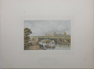 Abraham Le Blond. Victoria Bridge. Windsor. Baxter print. 1851-1854.