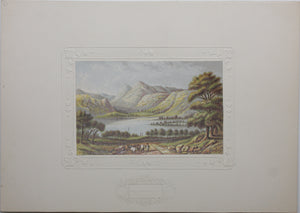 Abraham Le Blond. Head of Windermere. Baxter print. 1849-1854.