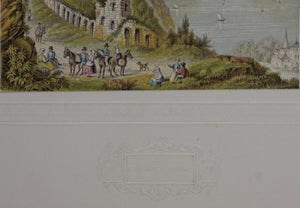 Abraham Le Blond. Rheinfels: Rhine. Baxter print. 1849-1854.