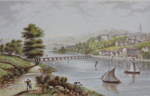 Abraham Le Blond. Londonderry (from the Album). Baxter print. 1849-1854.