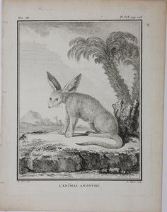 Jacques de Sève, after. L'Animal Anonyme. Engraved by Gerard Rene Le Villain. 1776.