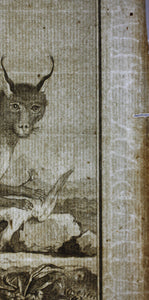 Jacques de Sève, after. Le Caracal de Bengale. Engraved by Louis Le Grand. 1776.