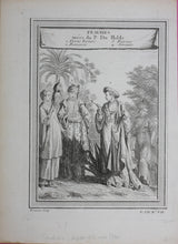 Load image into Gallery viewer, Femmes tirées du P. Du Halde. Engraved by Nicolas Dauphin de Beauvais. 1749.

