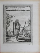 Load image into Gallery viewer, Insulaire D&#39;Amboine Arme pour la Guerre. Engraving. 1750.

