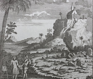 Ruines de St. Thome. Engraving. 1761.