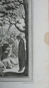 Johan Nieuhof, after. Mort du dernier Empereur Chinois de la Race de Ming en 1644. Engraved by Nicolas Dauphin de Beauvais. 1749.