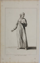 Load image into Gallery viewer, Augustin Calmet. Habit d&#39;un simple prêtre. Engraving. 1722.
