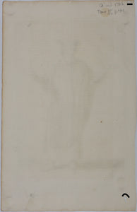 Augustin Calmet. Melchisédech en Habit Royal. Engraving. 1722.