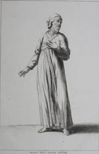 Load image into Gallery viewer, Augustin Calmet. Habit d&#39;un simple prêtre. Engraving. 1722.
