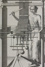 Load image into Gallery viewer, Augustin Calmet. Figure du Métier que braunius a fait construire (1). Explication de la figure du Métier (2). Set of two Engravings. 1722.
