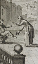 Load image into Gallery viewer, Augustin Calmet. Ceremonie du Levirat, ou du Deshausse. Engraving. 1728.
