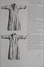 Load image into Gallery viewer, Augustin Calmet. Figure du Métier que braunius a fait construire (1). Explication de la figure du Métier (2). Set of two Engravings. 1722.
