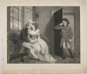 John Downman, after. Illustrations to Henry Fielding's 'Tom Jones'. A set of two engravings by Peter Simon. 1789.