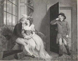 John Downman, after. Illustrations to Henry Fielding's 'Tom Jones'. A set of two engravings by Peter Simon. 1789.