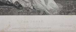 John Downman, after. Illustrations to Henry Fielding's 'Tom Jones'. A set of two engravings by Peter Simon. 1789.