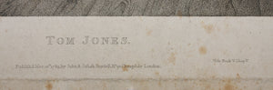 John Downman, after. Illustrations to Henry Fielding's 'Tom Jones'. A set of two engravings by Peter Simon. 1789.