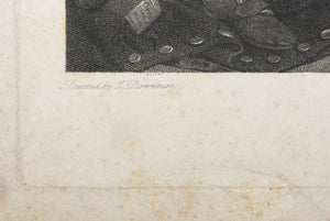John Downman, after. Illustrations to Henry Fielding's 'Tom Jones'. A set of two engravings by Peter Simon. 1789.