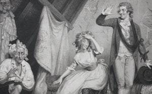 John Downman, after. Illustrations to Henry Fielding's 'Tom Jones'. A set of two engravings by Peter Simon. 1789.