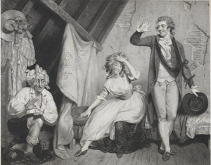 John Downman, after. Illustrations to Henry Fielding's 'Tom Jones'. A set of two engravings by Peter Simon. 1789.