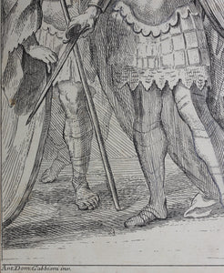 Antonio Domenico Gabbiani after. Jael and Sisera. Etching by Giovanni Battista Cipriani. 1762.