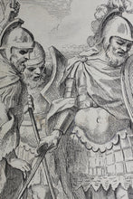 Load image into Gallery viewer, Antonio Domenico Gabbiani after. Jael and Sisera. Etching by Giovanni Battista Cipriani. 1762.
