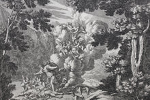 Load image into Gallery viewer, Jean Le Pautre. Venus mourning the death of Adonis. Etching. 1633-1682.

