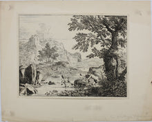 Load image into Gallery viewer, Felix Meyer. Apollo and Daphne. Etching. XVII-early XVIII century.
