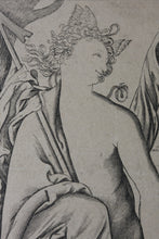 Load image into Gallery viewer, Monogrammist HL. Mars and Venus. Engraving. 1511-1533.
