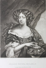 Load image into Gallery viewer, Henri Gascar, after. Portrait of Madam Sophia Bulkely. Mezzotint by Robert Dunkarton. 1814.
