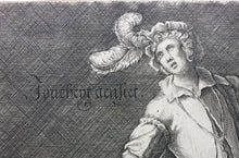 Load image into Gallery viewer, Anonymous artist. Young and old. Engraving published by Isack Houwens. 1650 - 1700.
