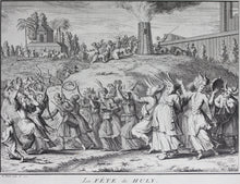 Load image into Gallery viewer, Bernard Picart. The Procession of Ganga. The Feast of Huly.  Engraving. 1723.
