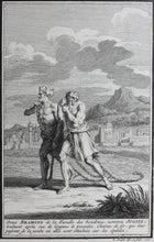 Load image into Gallery viewer, Bernard Picart. Four scenes depicting Brahmins practicing Hinduism. Engraving. 1721.
