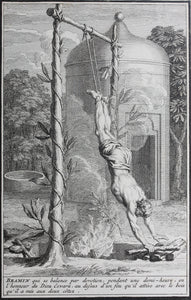 Bernard Picart. Four scenes depicting Brahmins practicing Hinduism. Engraving. 1721.