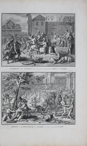 Bernard Picart. Celebration of the Great Festival of the Sun. Engraving. 1723.