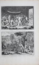 Load image into Gallery viewer, Bernard Picart. Wedding ceremonies of the Panama Indians. Engraving. 1723.
