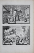 Load image into Gallery viewer, Bernard Picart. Customs and rituals of the Lapons.  Engraving. 1726.
