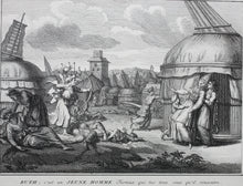 Load image into Gallery viewer, Bernard Picart. Buth, the deity of death. Worship of Manipa. Engraving. 1727.

