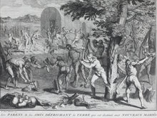 Load image into Gallery viewer, Bernard Picart. Wedding ceremonies of the Panama Indians. Engraving. 1723.
