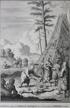 Load image into Gallery viewer, Bernard Picart. Customs and rituals of the Lapons.  Engraving. 1726.
