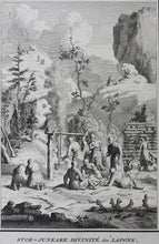 Load image into Gallery viewer, Bernard Picart. Deities of the Lapons. Engraving. 1726
